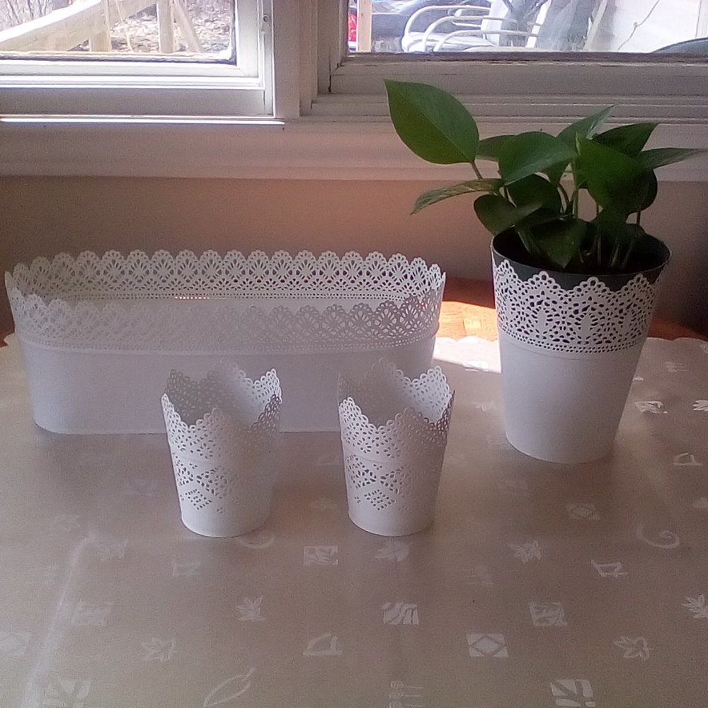 Ikea Planters Set of 5